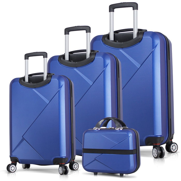Zoozie Bags Juego de maletas de 4 piezas Azul Zoozie Bags Juego de maletas de 4 piezas Azul